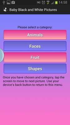 Emulate Android APK Baby Black and White Pictures