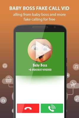 Emulate Android APK Baby Boss Fake Call Vid