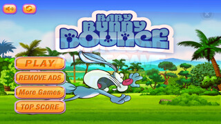 Emulate iPhone app Baby Bunny Bounce : Trampoline Gymnastics Day with Ralph using MyAndroid