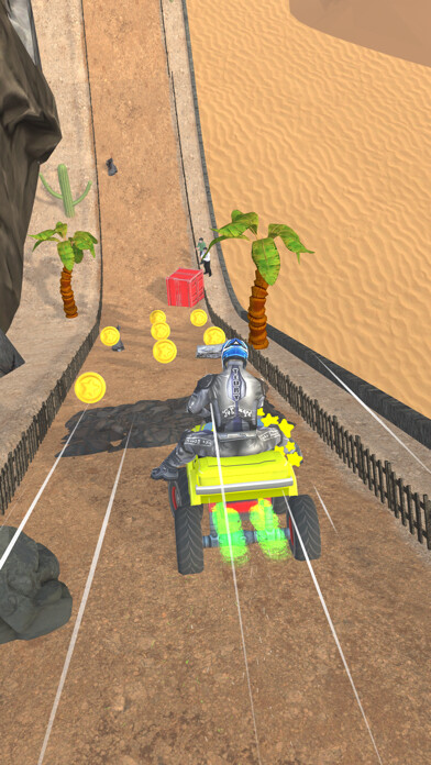 Emulate iPhone app Baby Cart Race using MyAndroid