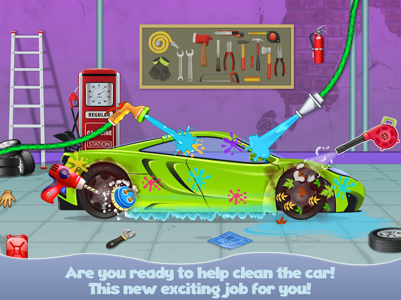 Run android online APK Baby Car Wash Garage Games from MyAndroid or emulate Baby Car Wash Garage Games using MyAndroid