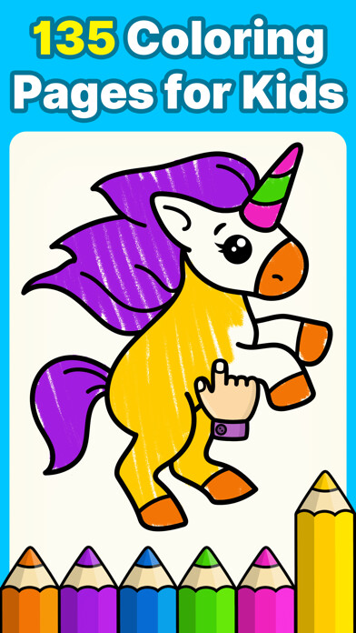 Emulate iPhone app Baby coloring book for kids 2+ using MyAndroid Emulate iPhone app Baby coloring book for kids 2+ using MyAndroid