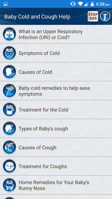 Emulate Android APK Baby common cold  cough Flu Help Child Runny Nose