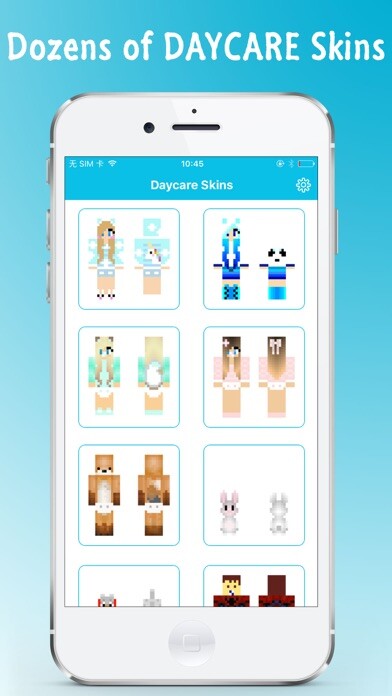 Emulate iPhone app Baby Daycare Skins Free for Minecraft using MyAndroid Emulate iPhone app Baby Daycare Skins Free for Minecraft using MyAndroid