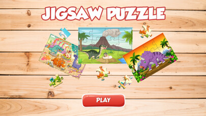 Emulate iPhone app Baby Dinosaur Jigsaw Puzzle Game For Kid Preschool using MyAndroid