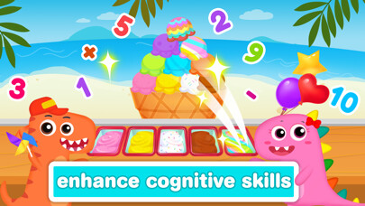 Emulate iPhone app Baby Dinosaurs Kid Logic Skill using MyAndroid