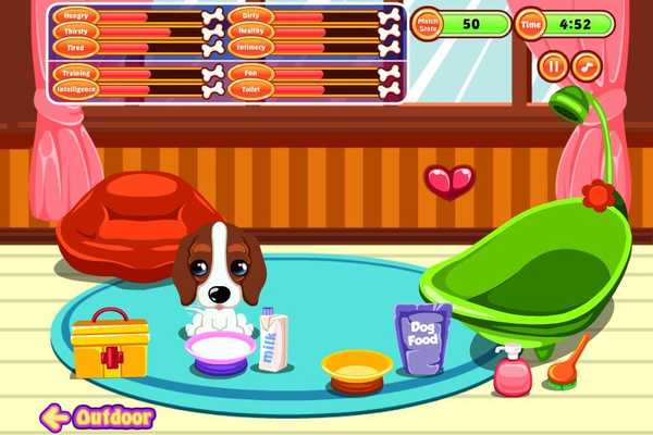 Emulate Android APK Baby Doggy Daycare