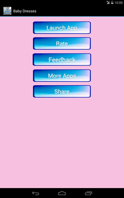 Emulate Android APK Baby Dress Designs