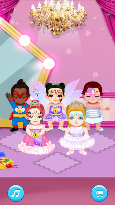 Emulate iPhone app Baby Face Painting Salon using MyAndroid Emulate iPhone app Baby Face Painting Salon using MyAndroid