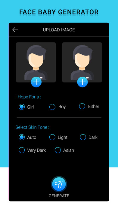 Emulate iPhone app Baby Face Predictor & Maker using MyAndroid Emulate iPhone app Baby Face Predictor & Maker using MyAndroid