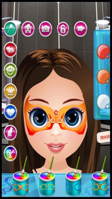 Emulate iPhone app Baby Face Skin Paint Doctor - play a little make-up fashion salon makeover game for kids using MyAndroid Emulate iPhone app Baby Face Skin Paint Doctor - play a little make-up fashion salon makeover game for kids using MyAndroid