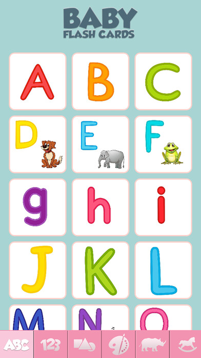 Emulate iPhone app Baby Flash Cards Game Learn Alphabet Numbers Words using MyAndroid Emulate iPhone app Baby Flash Cards Game Learn Alphabet Numbers Words using MyAndroid