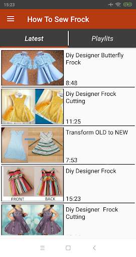 Run android online APK Baby Frock Cutting & Stitching from MyAndroid or emulate Baby Frock Cutting & Stitching using MyAndroid