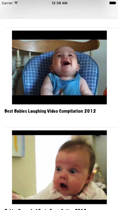 Emulate iPhone app Baby Funny Videos using MyAndroid Emulate iPhone app Baby Funny Videos using MyAndroid