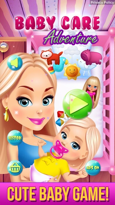 Emulate iPhone app Baby Games & Care Adventure using MyAndroid