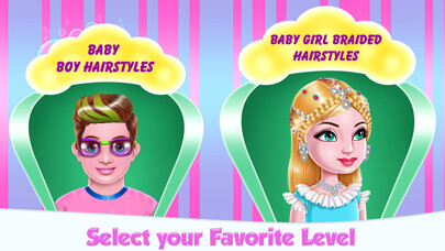 Emulate iPhone app Baby Girl and Boy Braided Hair using MyAndroid