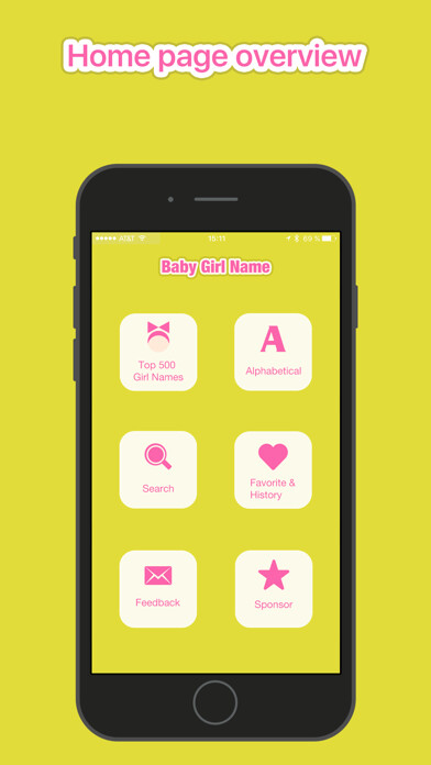 Emulate iPhone app Baby Girl Name Assistant using MyAndroid Emulate iPhone app Baby Girl Name Assistant using MyAndroid