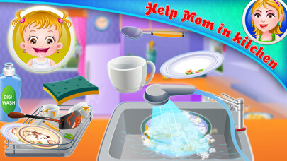Emulate iPhone app Baby Hazel Helping Time using MyAndroid