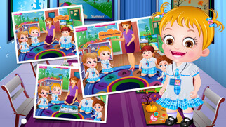 Emulate iPhone app Baby Hazel Learn Seasons using MyAndroid