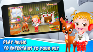 Emulate iPhone app Baby Hazel Reindeer Surprise using MyAndroid Emulate iPhone app Baby Hazel Reindeer Surprise using MyAndroid