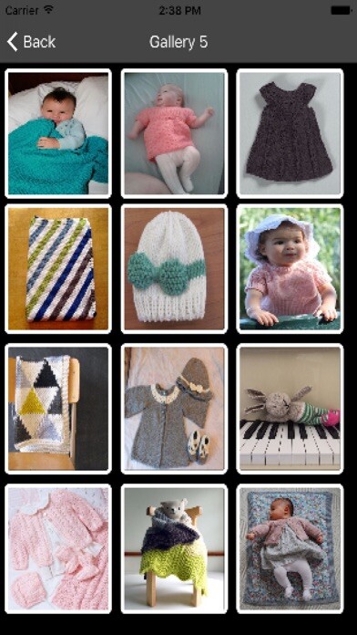 Emulate iPhone app Baby Knitting Patterns using MyAndroid Emulate iPhone app Baby Knitting Patterns using MyAndroid