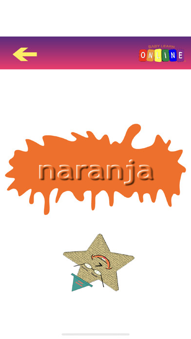 Emulate iPhone app Baby Learn Colors in Spanish using MyAndroid Emulate iPhone app Baby Learn Colors in Spanish using MyAndroid