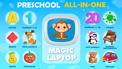 Emulate iPhone app Baby learning: Toddler games for 1 2 3 4 year olds using MyAndroid