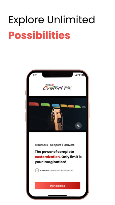 Emulate iPhone app BaBylissPRO CustomFX using MyAndroid Emulate iPhone app BaBylissPRO CustomFX using MyAndroid