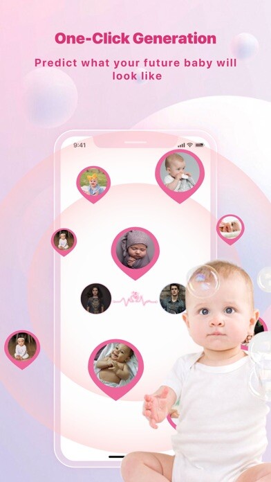Emulate iPhone app Baby Maker Future Face App using MyAndroid