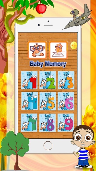 Emulate iPhone app Baby Matching Game - Baby Memory Game using MyAndroid