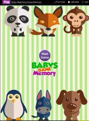 Emulate Android APK Baby Matching Game Memory