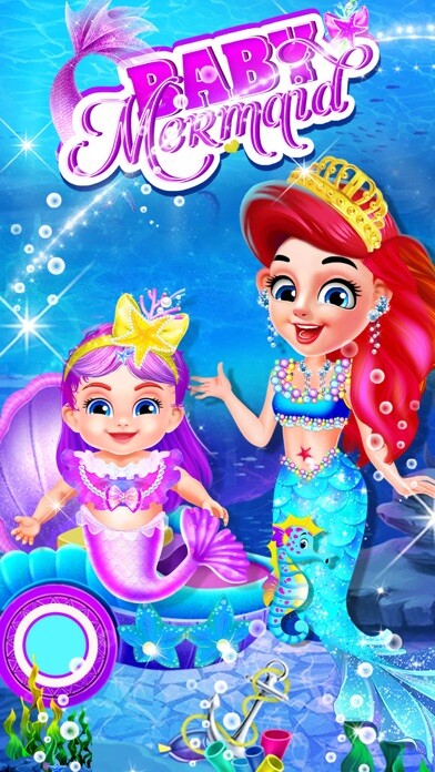 Emulate iPhone app Baby Mermaid Princess Dress up using MyAndroid Emulate iPhone app Baby Mermaid Princess Dress up using MyAndroid