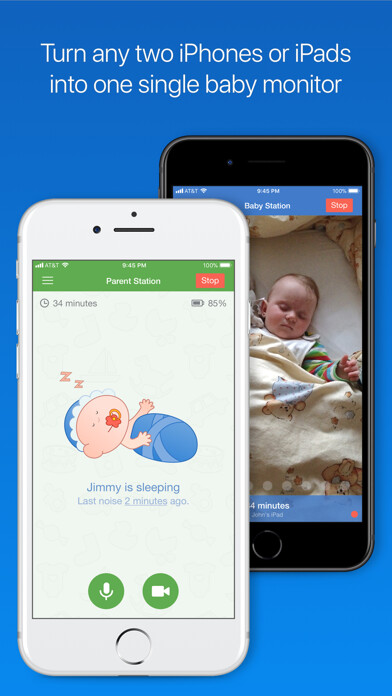 Emulate iPhone app Baby Monitor 3G using MyAndroid