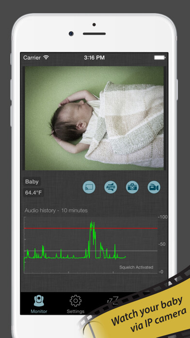 Emulate iPhone app Baby Monitor for IP Camera using MyAndroid Emulate iPhone app Baby Monitor for IP Camera using MyAndroid