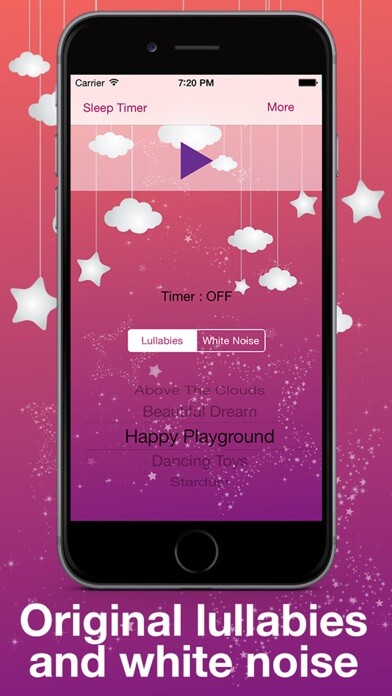 Emulate iPhone app Baby Music - Lullabies & White Noise using MyAndroid Emulate iPhone app Baby Music - Lullabies & White Noise using MyAndroid