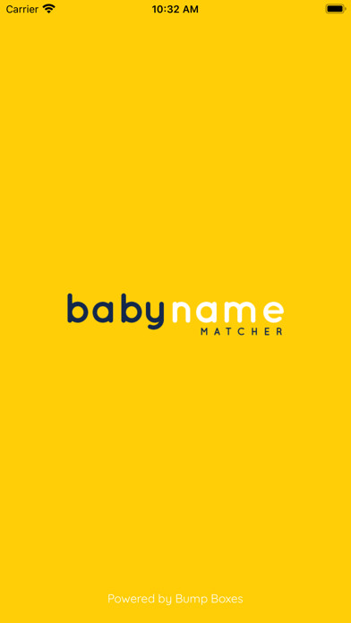 Emulate iPhone app Baby Name Matcher using MyAndroid