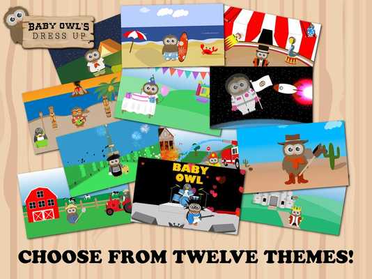 Emulate Android APK Baby Owls Dress Up