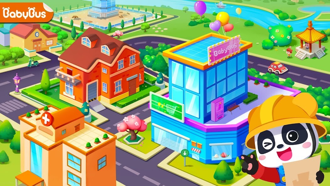 Run android online APK Baby Pandas City Buildings from MyAndroid or emulate Baby Pandas City Buildings using MyAndroid