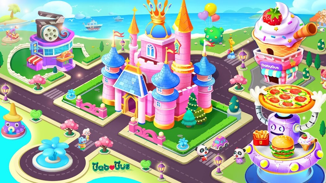 Run android online APK Baby Pandas City from MyAndroid or emulate Baby Pandas City using MyAndroid