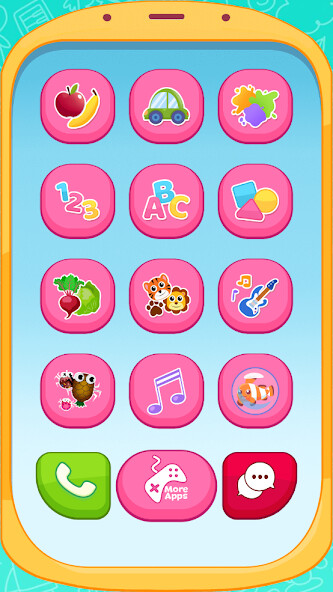Run android online APK Baby phone - baby music games from MyAndroid or emulate Baby phone - baby music games using MyAndroid