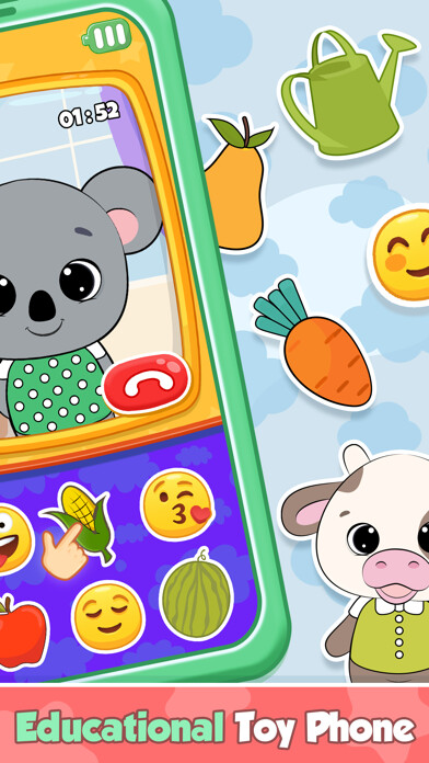 Emulate iPhone app Baby Phone for kids, toddlers using MyAndroid Emulate iPhone app Baby Phone for kids, toddlers using MyAndroid