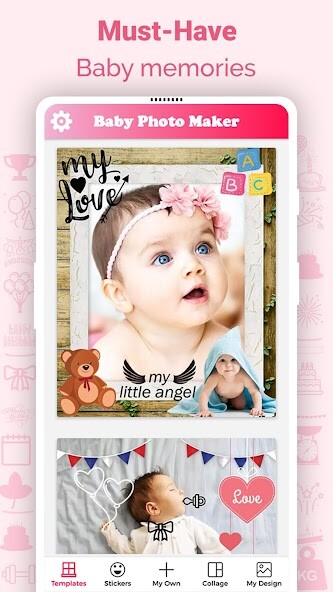 Run android online APK Baby Photo Maker, Pregnancy Photo Editor from MyAndroid or emulate Baby Photo Maker, Pregnancy Photo Editor using MyAndroid