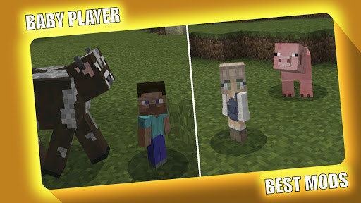 Run android online APK Baby Player Mod Minecraft from MyAndroid or emulate Baby Player Mod Minecraft using MyAndroid