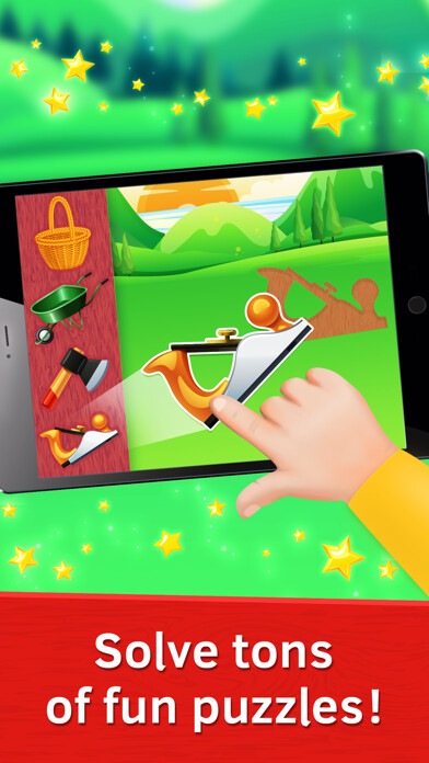 Emulate iPhone app Baby Puzzles. Garden Tools using MyAndroid Emulate iPhone app Baby Puzzles. Garden Tools using MyAndroid