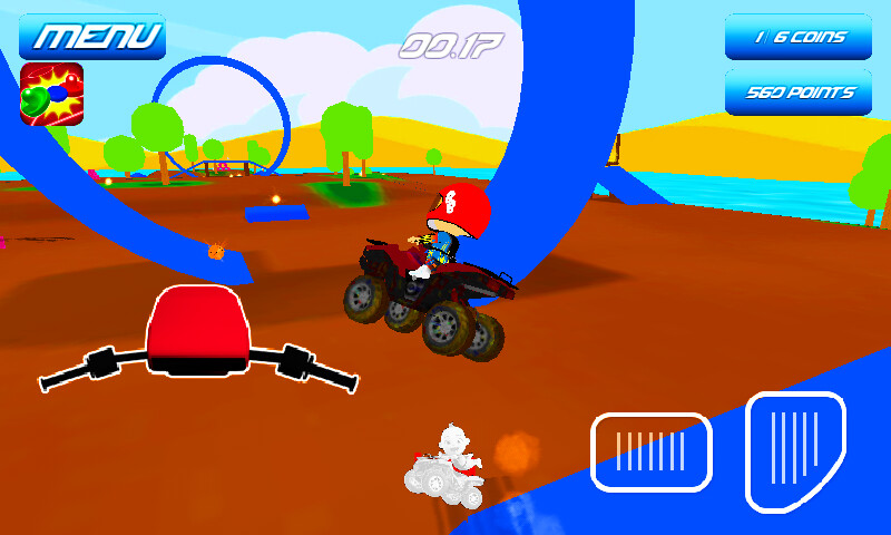 Run android online APK Baby Quad Bike Stunt - ATV Fun from MyAndroid or emulate Baby Quad Bike Stunt - ATV Fun using MyAndroid