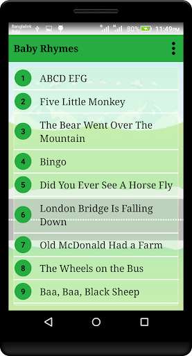 Run android online APK Baby Rhymes from MyAndroid or emulate Baby Rhymes using MyAndroid