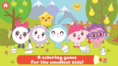 Emulate iPhone app BabyRiki: Coloring Kids Games! using MyAndroid Emulate iPhone app BabyRiki: Coloring Kids Games! using MyAndroid