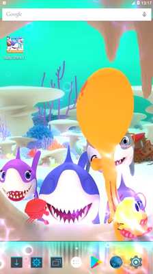 Emulate Android APK BABY SHARK Live Wallpaper