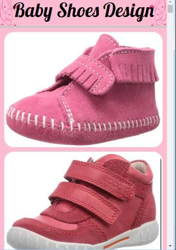 Emulate Android APK baby shoes design