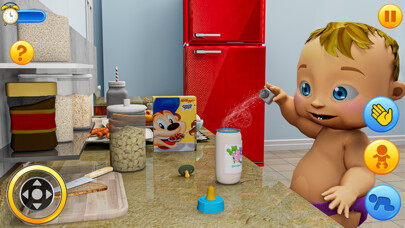 Emulate iPhone app Baby Simulator Family Prank using MyAndroid